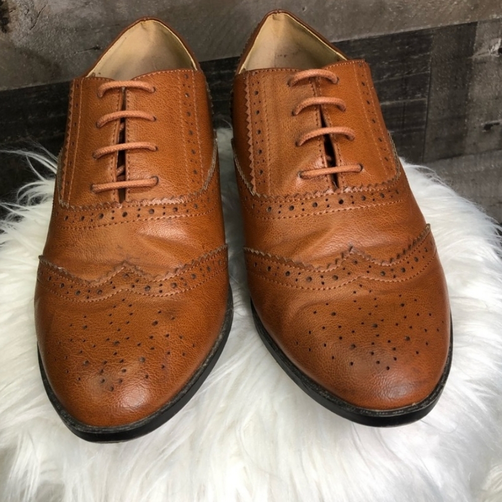 Leather Oxfords